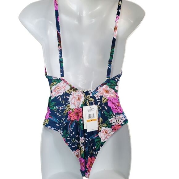 NEW JESSICA SIMPSON floral one piece S - Picture 4 of 7